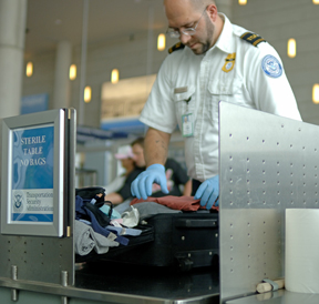 Laptops at airports